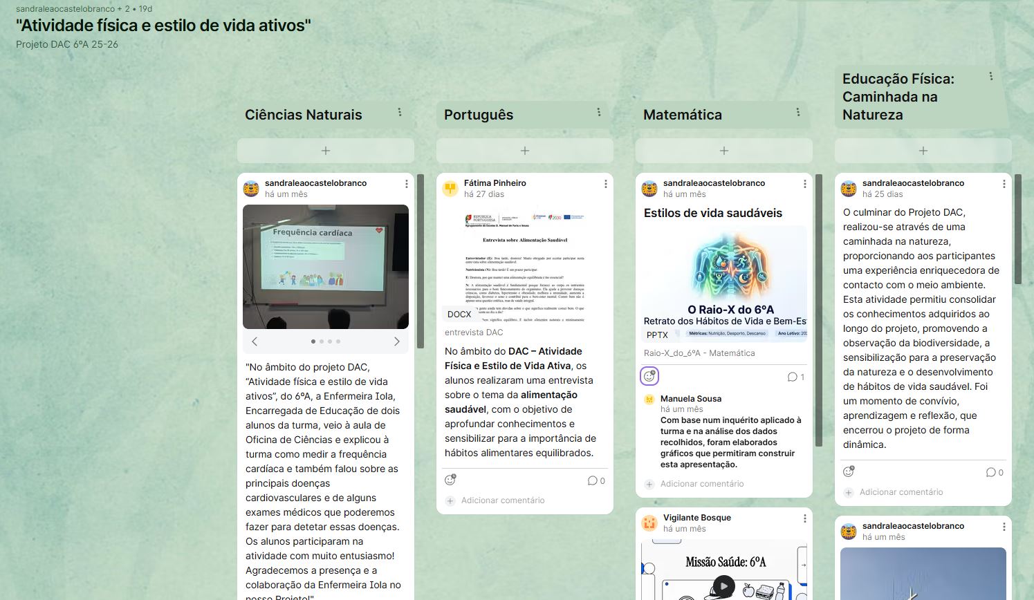 DAC - Atividade física e estilo de vida ativos